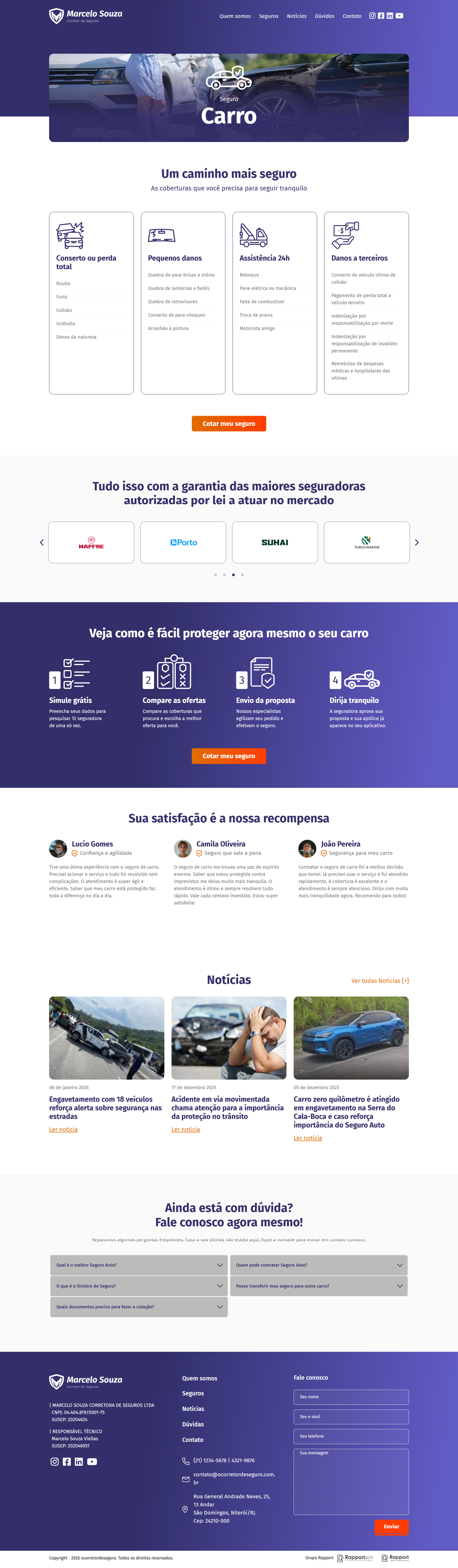 Landing pages